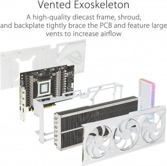 ASUS ROG Strix GeForce RTX™ 4090 24GB GDDR6X White OC Edition