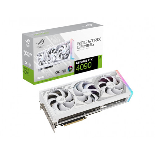 ASUS ROG Strix GeForce RTX™ 4090 24GB GDDR6X White OC Edition