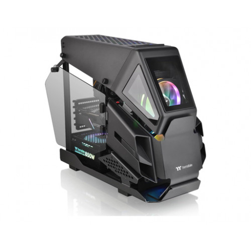 هيكل كمبيوتر العاب شكل هيلوكبتر Thermaltake AH T200 Micro Chassis  | يدعم ATX | اسود | طراز AH T200