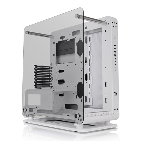 كيس Core P6 TG Snow Edition | حجم متوسط | يدعم E-ATX | من شركة Thermaltake | ابيض | بدون مراوح | طراز Core P6 TG Snow Edition كيس Core P6 TG Snow Edition | حجم متوسط | يدعم E-ATX | من شركة Thermaltake | ابيض | بدون مراوح | طراز Core P6 TG Snow Edition