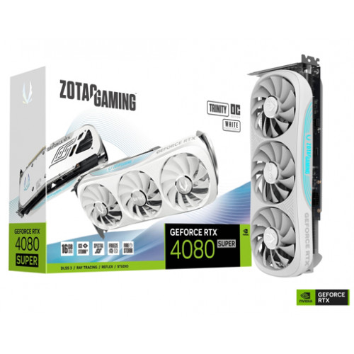 ZOTAC GAMING GeForce RTX 4080 SUPER Trinity OC White Edition 16GB GDDR6X