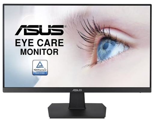 ASUS VA27EHE Eye Care Monitor – 27 inch, Full HD, IPS, Frameless, 75Hz