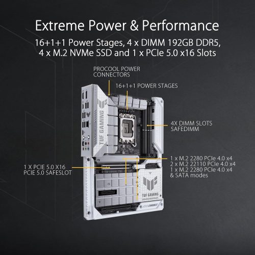 ASUS TUF GAMING Z790-BTF WIFI Mainboard Sockel Intel LGA1700 ASUS TUF GAMING Z790-BTF WIFI Mainboard Sockel Intel LGA1700