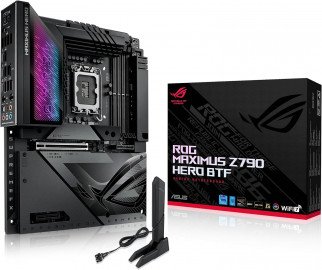 لوحة أم أسوس روج ماكسيموس ROG MAXIMUS Z790 HERO BTF للألعاب بمقبس Intel LGA1700 لوحة أم أسوس روج ماكسيموس ROG MAXIMUS Z790 HERO BTF للألعاب بمقبس Intel LGA1700