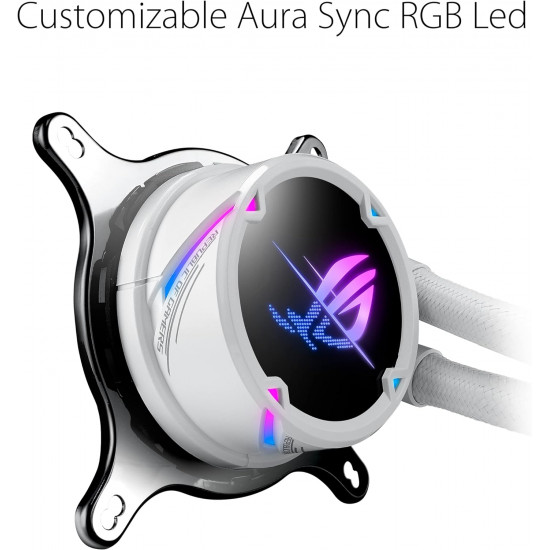 ASUS ROG STRIX LC II 360 ARGB White Edition All-in-One Liquid CPU Cooler