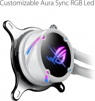 ASUS ROG STRIX LC II 360 ARGB White Edition All-in-One Liquid CPU Cooler