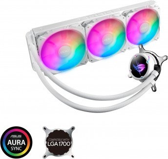 ASUS ROG STRIX LC II 360 ARGB White Edition All-in-One Liquid CPU Cooler