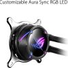 ASUS ROG STRIX LC II 360 ARGB All-in-One Liquid CPU Watercooler Black ASUS ROG STRIX LC II 360 ARGB All-in-One Liquid CPU Watercooler Black