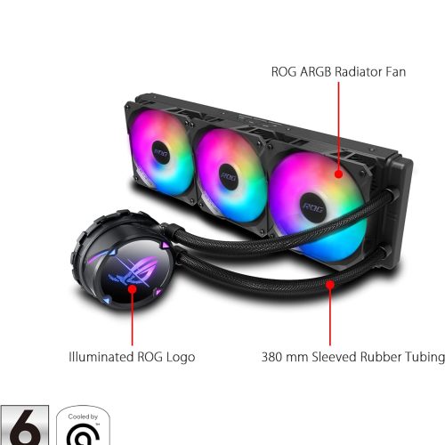 ASUS ROG STRIX LC II 360 ARGB All-in-One Liquid CPU Watercooler Black ASUS ROG STRIX LC II 360 ARGB All-in-One Liquid CPU Watercooler Black
