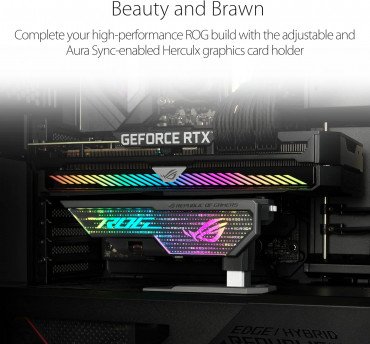 ASUS ROG Herculx graphics card holder ASUS ROG Herculx graphics card holder