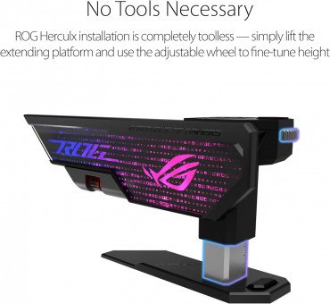 ASUS ROG Herculx graphics card holder ASUS ROG Herculx graphics card holder