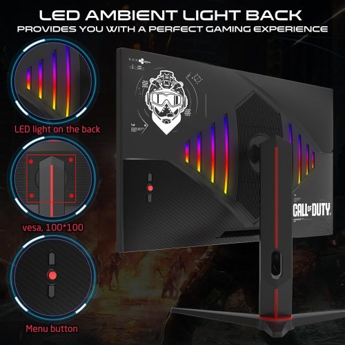 GAMEON COD27FHD180IPS 27" FHD, 180Hz, MPRT 0.5ms, HDMI 2.1, Fast IPS, HDR Monitor - Black GAMEON COD27FHD180IPS 27" FHD, 180Hz, MPRT 0.5ms, HDMI 2.1, Fast IPS, HDR Monitor - Black