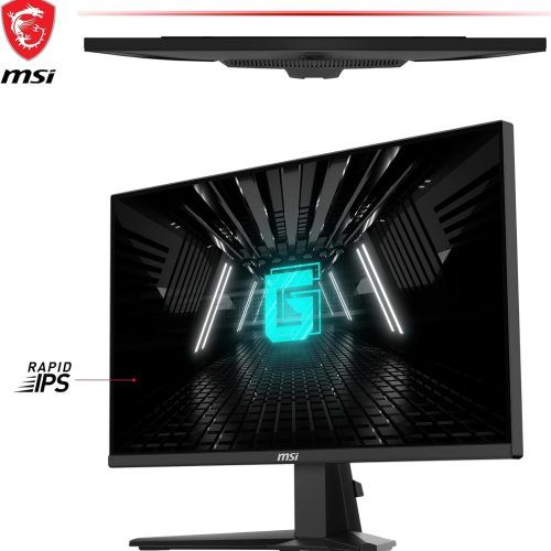 شاشة ام اس اي MSI | بدقة (1920*1080) | مقاس 25 انش | من جيم ام اس أي MSI | لوحة IPS | استجابة 1 مللي ثانية | معدل تحديث 180 هرتز | طراز G255F