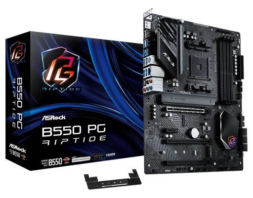 لوحة أم أسروك B550 PG ريب تايد AM4 AMD ATX