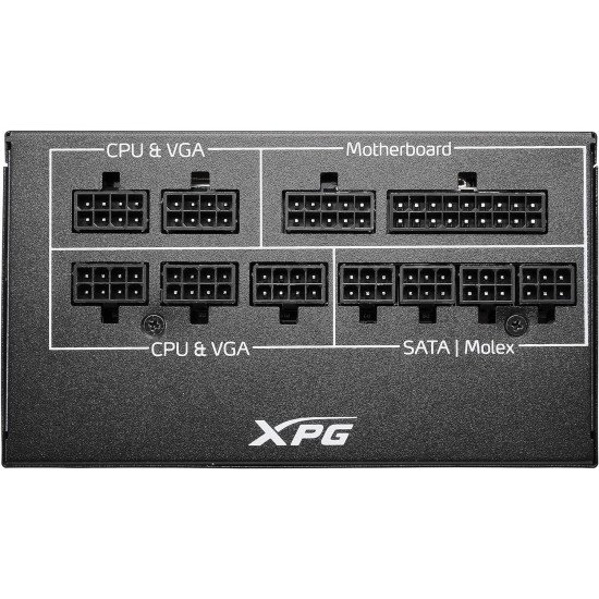 ADATA XPG CORE REACTOR CREACTOR750G-BKCGB 750W is a modular, 80 Plus Gold power supply