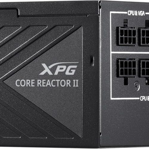 XPG 1000W CORE REACTOR II 80 PLUS Gold ATX 12V Power Supply Unit  Black 