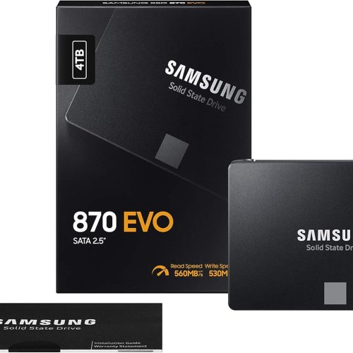 SAMSUNG 870 EVO 4TB 2.5'' SATA III 6GB/s SSD SAMSUNG 870 EVO 4TB 2.5'' SATA III 6GB/s SSD