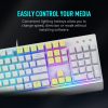 MSI Vigor GK30 Gaming Keyboard and Mouse Combo RGB White AR