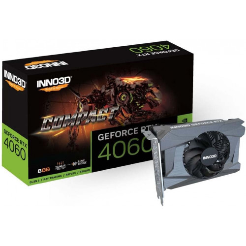 Inno3D GeForce RTX 4060 Compact NVIDIA 8 GB GDDR6