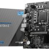 MSI PRO H610M-E Intel Motherboard | DDR5 MSI PRO H610M-E Intel Motherboard | DDR5