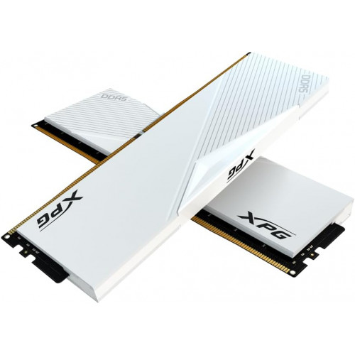 ADATA XPG Lancer White,16GB 8*2 , DDR5, 5200MHz, CL38 ADATA XPG Lancer White,16GB 8*2 , DDR5, 5200MHz, CL38