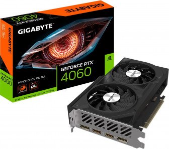 Gigabyte GeForce RTX 4060 WINDFORCE OC Graphics Card