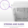 صندوق كمبيوتر العاب  H5 Flow RGB | حجم متوسط | يدعم ATX | من شركة NZXT | ابيض | طراز H5 Flow RGB