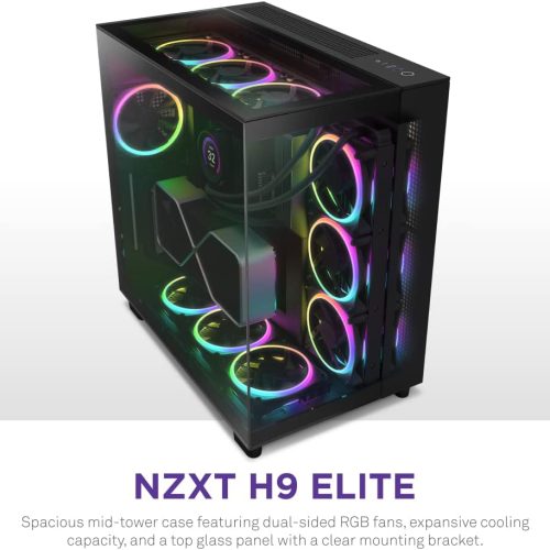 NZXT H9 Elite ATX Mid Tower Black