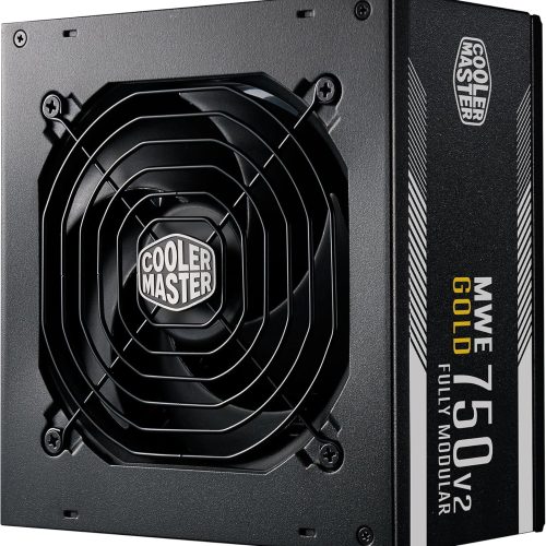 Cooler Master MWE Gold V2 750W PCIe 5 Fully Modular 80+ Gold Black PSU/Power Supply ATX3.0