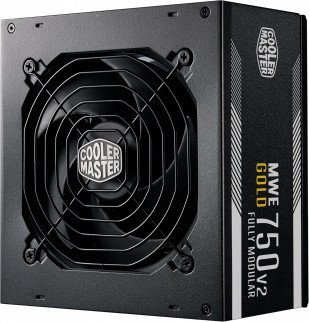 Cooler Master MWE Gold V2 750W PCIe 5 Fully Modular 80+ Gold Black PSU/Power Supply ATX3.0