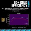 Cooler Master MWE Gold V2 750W PCIe 5 Fully Modular 80+ Gold Black PSU/Power Supply ATX3.0