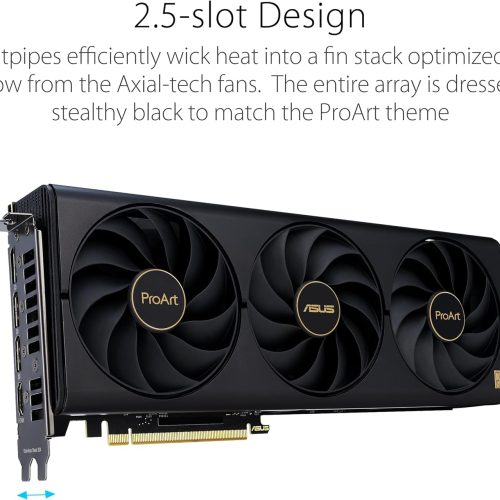 ASUS ProArt GeForce RTX 4080 SUPER OC Edition 16GB GDDR6X Gaming Grafikkarte ASUS ProArt GeForce RTX 4080 SUPER OC Edition 16GB GDDR6X Gaming Grafikkarte