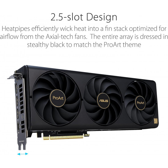 ASUS ProArt GeForce RTX 4080 SUPER OC Edition 16GB GDDR6X Gaming Grafikkarte ASUS ProArt GeForce RTX 4080 SUPER OC Edition 16GB GDDR6X Gaming Grafikkarte