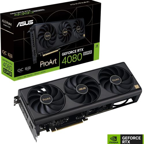ASUS ProArt GeForce RTX 4080 SUPER OC Edition 16GB GDDR6X Gaming Grafikkarte