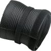 GAMEON GO-5374 Flexible Cable Wrap Sleeve with Hook and Loop Fastener - 85mm/3.3" Width - Black GAMEON GO-5374 Flexible Cable Wrap Sleeve with Hook and Loop Fastener - 85mm/3.3" Width - Black