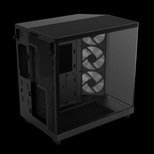 NZXT H6 FLOW BLACK RGB CASE NZXT H6 FLOW BLACK RGB CASE