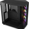 NZXT H6 FLOW BLACK RGB CASE NZXT H6 FLOW BLACK RGB CASE