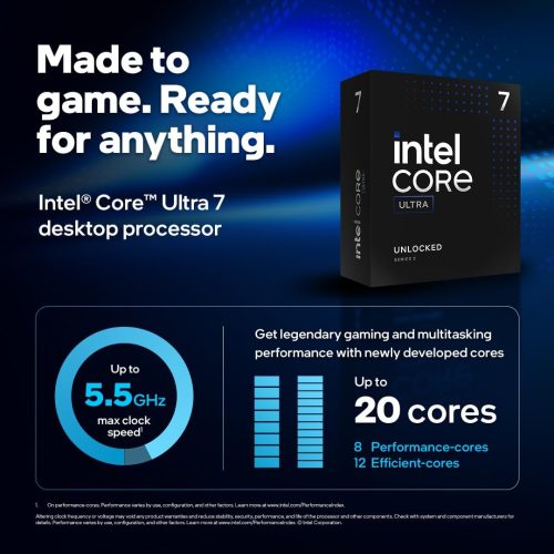 معالج Intel Core Ultra 7 265KF معالج Intel Core Ultra 7 265KF
