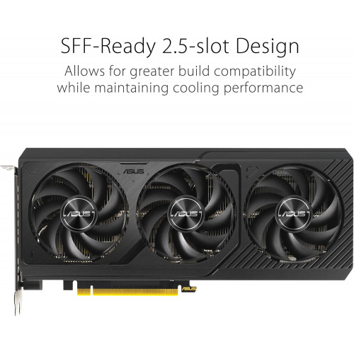 كرت شاشة اسوس برايم 4070 سوبر ASUS Prime GeForce RTX 4070 SUPER | ذاكرة 12GB | تردد مكسور السرعة (OC) | اسود | طراز PRIMERTX4070SO12G كرت شاشة اسوس برايم 4070 سوبر ASUS Prime GeForce RTX 4070 SUPER | ذاكرة 12GB | تردد مكسور السرعة (OC) | اسود | طراز PRIMERTX4070SO12G