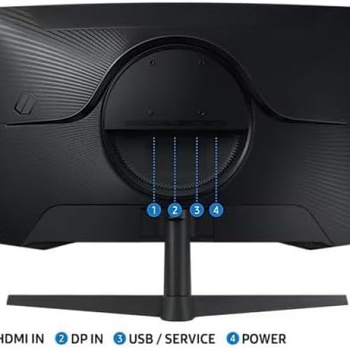 Samsung 27" Odyssey G5 QHD 1ms 165Hz Curved Gaming Monitor Samsung 27" Odyssey G5 QHD 1ms 165Hz Curved Gaming Monitor