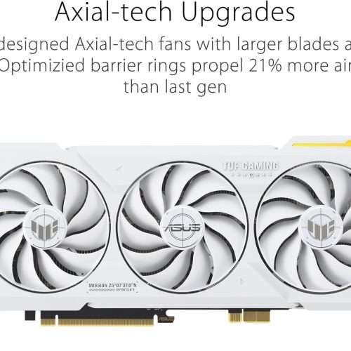 ASUS TUF Gaming GeForce RTX 4070 Ti SUPER BTF White OC Edition 16GB GDDR6X ASUS TUF Gaming GeForce RTX 4070 Ti SUPER BTF White OC Edition 16GB GDDR6X