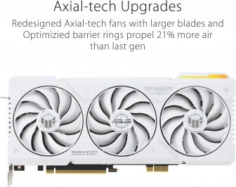 كرت شاشة اسوس توف 4070 تي أي سوبر  ASUS TUF 4070 Ti SUPER | ذاكرة 16GB | تردد مكسور السرعة (OC) | ابيض | طراز  TUFRTX4070TISO16GBTFWHITE