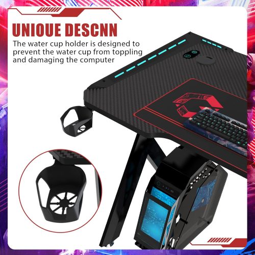 GAMEON GO- HAWKSBILL SERIES RGB FIOWING LIGHT GAMING DESK -SIZE 120-60-72CM GAMEON GO- HAWKSBILL SERIES RGB FIOWING LIGHT GAMING DESK -SIZE 120-60-72CM