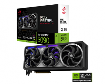 كرت شاشة اسوس روج استرال RTX 5090 ذاكرة 32GB مكسور السرعة ROG Astral GeForce RTX 5090 GDDR7 OC