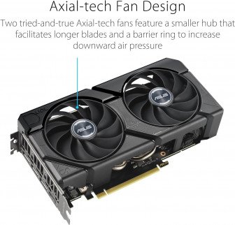كرت شاشة اسوس دول ايفو 4060TI 8جيجابايت ASUS Dual GeForce RTX 4060 Ti O8G EVO كرت شاشة اسوس دول ايفو 4060TI 8جيجابايت ASUS Dual GeForce RTX 4060 Ti O8G EVO