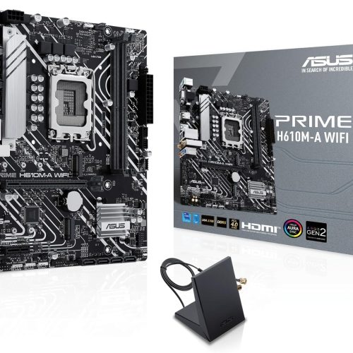 مذربورد اسوس H610M-A واي فاي ASUS PRIME H610M-A WIFI Intel LGA 1700 مذربورد اسوس H610M-A واي فاي ASUS PRIME H610M-A WIFI Intel LGA 1700