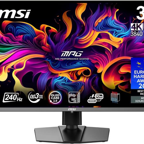 شاشة الألعاب ام اس اي ماج 321URX QD-OLED بحجم 31.5 بوصة 4K UHD ومعدل تحديث 240 هرتز MSI MPG 321URX QD-OLED 31.5" 4K UHD 240Hz شاشة الألعاب ام اس اي ماج 321URX QD-OLED بحجم 31.5 بوصة 4K UHD ومعدل تحديث 240 هرتز MSI MPG 321URX QD-OLED 31.5" 4K UHD 240Hz