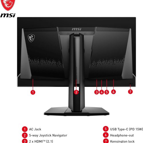 MSI MAG 271QPX QD-OLED 27-Inch WQHD 360Hz 0.03ms MSI MAG 271QPX QD-OLED 27-Inch WQHD 360Hz 0.03ms