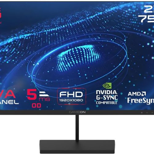 شاشة العاب جيم اون GB22F75  مقاس 22 هرتز 75 هرتز   GAMEON GB22F75 Basic Series Gaming Monitor