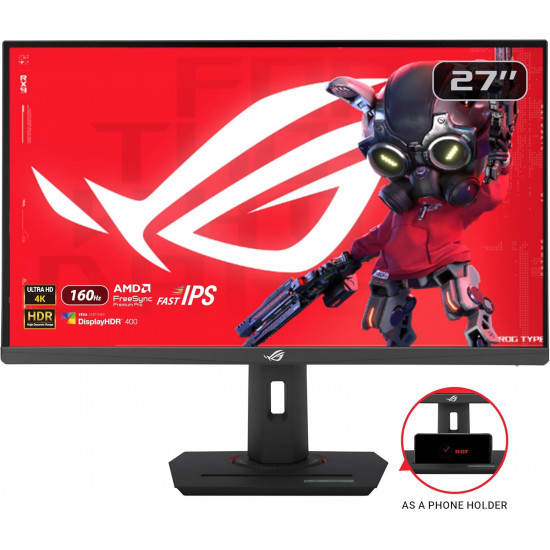 اسوس ROG Strix XG27UCS شاشة 27 بوصة 4K UHD بتردد 160Hz واستجابة 1ms